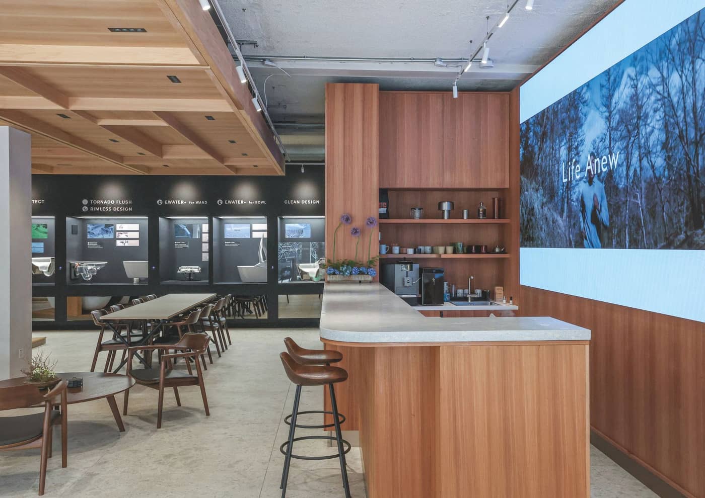 Toto repense  son showroom londonien
