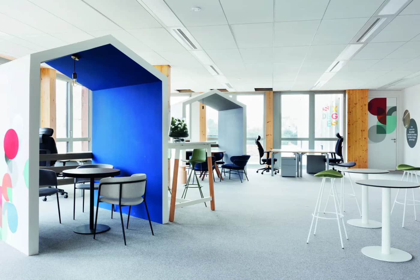 Éco-campus Six Degrés : des espaces de travail particulièrement soignés